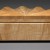 carved curly maple jewelry box with rotating trays